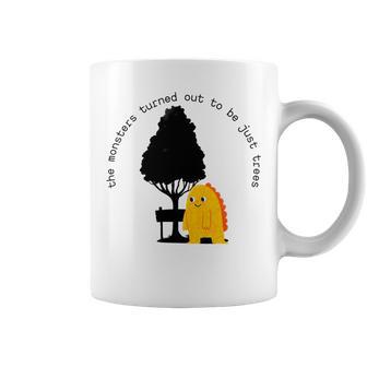 The Monsters Turned Out To Be Just Trees Cute Monster Coffee Mug | Favorety UK