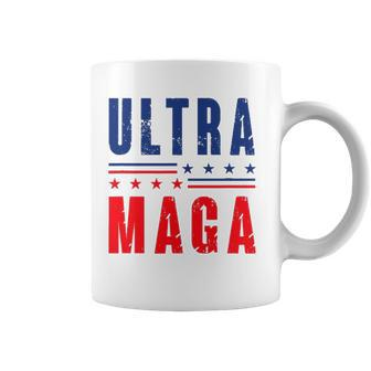 Ultra Maga Donald Trump Great Maga King Coffee Mug | Mazezy