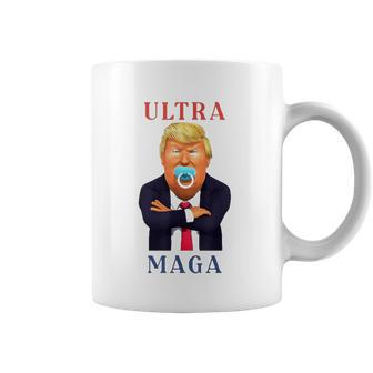 Ultra Maga Donald Trump Make America Great Again Coffee Mug | Mazezy DE