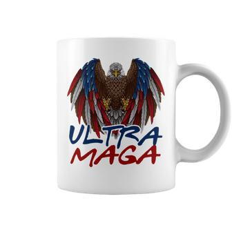 Ultra Maga Eagle Make America Great Again Proud Of Ultra Maga Coffee Mug - Monsterry