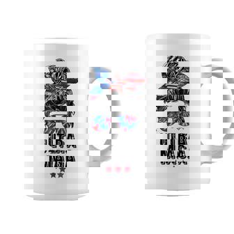 Ultra Mega Messy Bun 2022 Proud Ultra-Maga We The People Coffee Mug | Mazezy