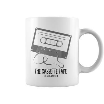 Vintage Recording Cassette Tape 1963 To 2003 Coffee Mug | Mazezy