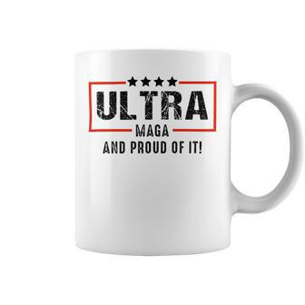 Vintage Ultra Maga And Proud Of It Coffee Mug - Monsterry