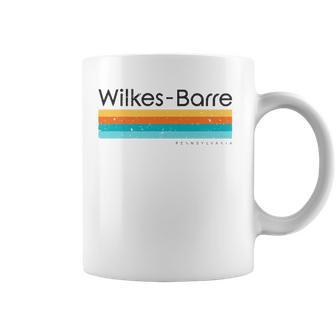 Vintage Wilkes Barre Pennsylvania Pa Retro Design Coffee Mug | Mazezy