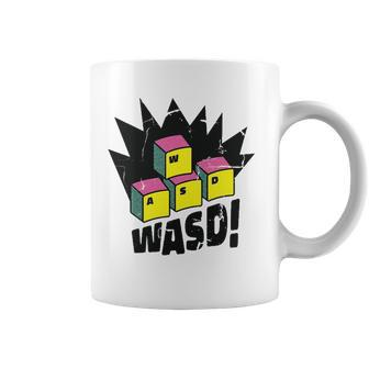 Wasd Pc Gamer Video Game Gaming Games For Gamers Coffee Mug | Mazezy