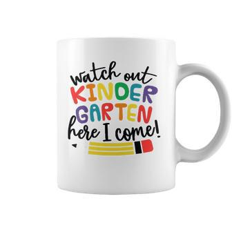 Watch Out Kindergarten Here I Come Kindergarten Coffee Mug | Mazezy UK
