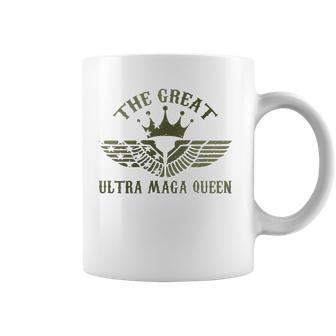 Womens The Great Ultra Maga Queen Coffee Mug | Mazezy