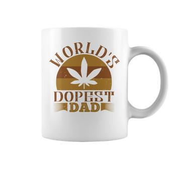 Worlds Dopest Dad Coffee Mug - Monsterry AU