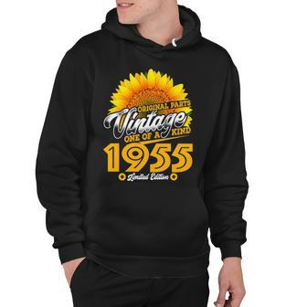 1955 Birthday Woman Gift 1955 One Of A Kind Limited Edition Hoodie - Seseable