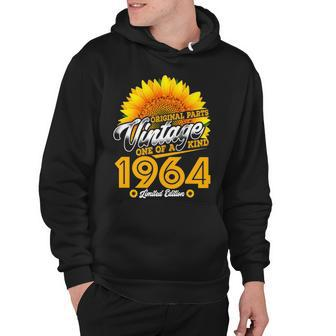 1964 Birthday Woman Gift 1964 One Of A Kind Limited Edition Hoodie - Seseable