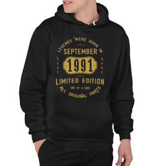 1991 September Birthday Gift 1991 September Limited Edition Hoodie - Seseable