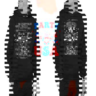 4Th Of July 2022 Patriotic Gnomes Funny Party In The Usa Hoodie - Seseable