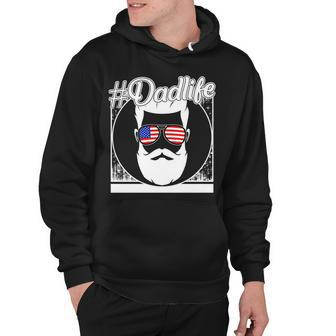 4Th Of July Dad Life Sunglasses American Father Independence Hoodie - Seseable
