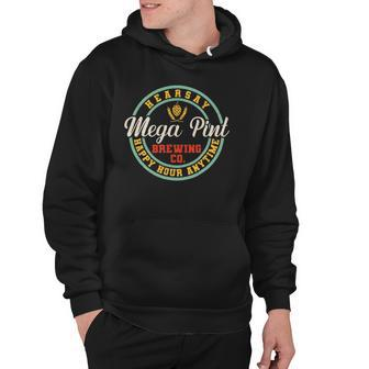 A Mega Pint Brewing Co Hearsay Happy Hour Anytime Tee Hoodie | Mazezy