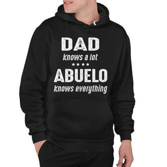 Abuelo Grandpa Gift Abuelo Knows Everything Hoodie - Seseable