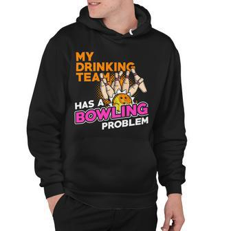 Alcohol 611 Bowler Bowling Bowler Hoodie - Seseable
