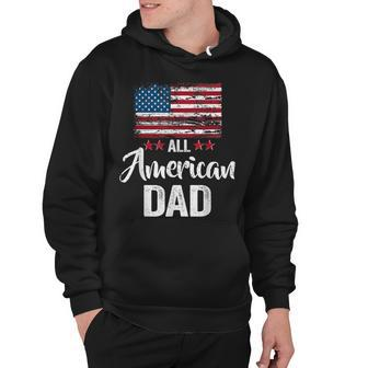 All American Dad 4Th Of July Family Matching Costume Hoodie - Seseable