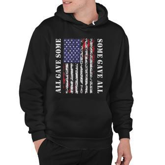 All Gave Some Some Gave All 4Th Of July Us Flag Hoodie - Thegiftio UK