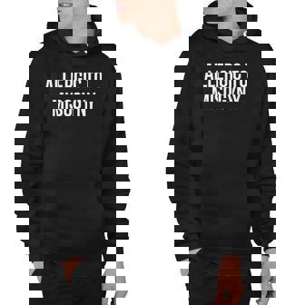 Allergic To Misogyny Feminist Feminism Hoodie | Mazezy