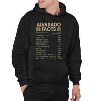 Alvarado Name Gift Alvarado Facts Hoodie - Seseable