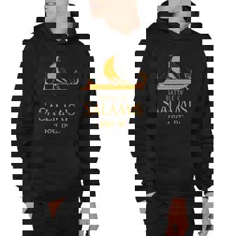 Ancient Greek Maritime History - Battle Of Salamis Hoodie | Mazezy