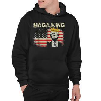 Anti Joe Biden Ultra Maga The Return Of The Great Maga King V2 Hoodie | Favorety UK