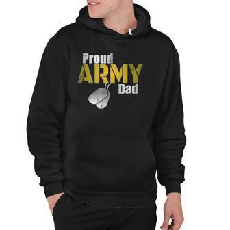 Army Dad Proud Parent Us Army Military Family Gift Hoodie - Thegiftio UK