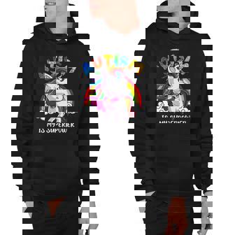 Autism Is My Superpower Unicorn Hoodie | Mazezy