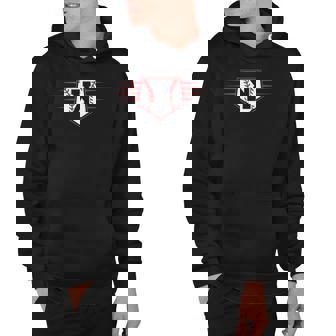 Backwards K Baseball Pitcher Strikeout Hoodie - Thegiftio UK