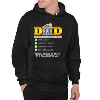 Bank Of Dad Bottomless Pit Money Grows On Trees Hoodie | Mazezy