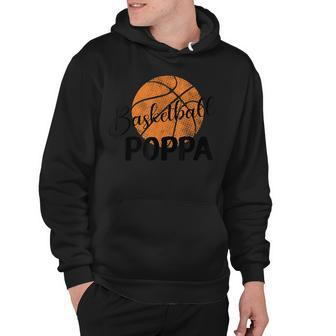 Basketball Poppa Basketball Lover Gift Hoodie - Thegiftio UK