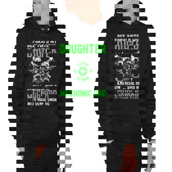 Before You Date My Daughter - Mechanic Dad Maintenance Man Hoodie - Thegiftio