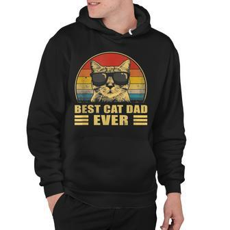 Best Cat Dad Ever Bump Fit Fathers Day Gift Daddy For Men Hoodie | Mazezy AU