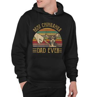 Best Chihuahua Dad Ever Retro Vintage Sunset Hoodie - Monsterry UK