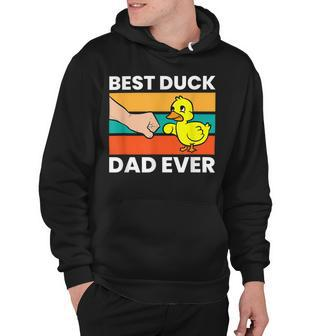 Best Duck Dad Ever Funny Duck Papa Hoodie - Monsterry