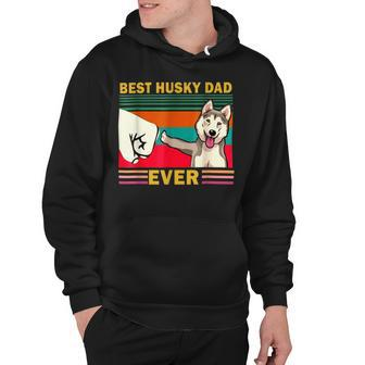 Best Husky Dad Ever I Love My Husky Hoodie - Monsterry