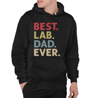 Best Lab Dad Ever Gift For Men Dog Lover Labrador Retriever Hoodie | Mazezy