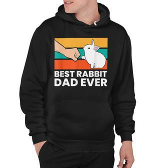Best Rabbit Dad Ever Funny Dad Rabbit Hoodie - Seseable