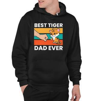 Best Tiger Dad Ever Happy Fathers Day Hoodie - Thegiftio