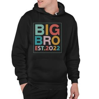 Big Bro Est 2022 Promoted To Brother 2022 Fathers Day Hoodie | Mazezy