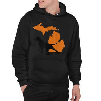 Bird Dog Hunting In Michigan Hoodie - Thegiftio UK