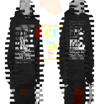 Black King The Most Powerful Piece In The Game Men Boy V4 Hoodie - Thegiftio UK