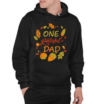 Blessed Family One Grateful Dad Thanksgiving Fall Matching Hoodie - Thegiftio UK