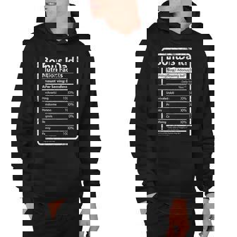 Bonus Dad Nutrition Facts Fathers Day Gift Funny Step Dad Hoodie - Thegiftio UK