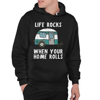 Camper Trailer Motorhome Gift Hoodie - Thegiftio