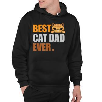 Cat Dad Fathers Day Men Kitty Daddy Papa Christmas V3 Hoodie - Seseable