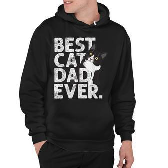 Cat Daddy Father Best Cat Dad Ever Hoodie - Seseable