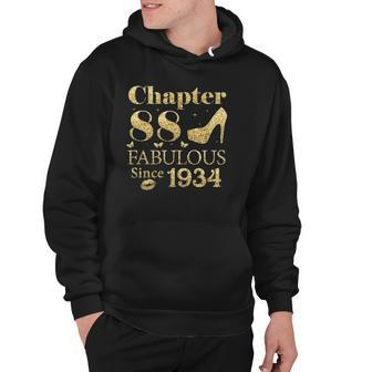 Chapter 88 Fabulous Since 1934 88Th Birthday Gift For Ladies Hoodie | Mazezy
