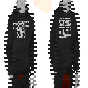 Cheer Dad Cheerleading Cheerleader Fathers Day Hoodie | Mazezy