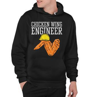 Chicken Wing Engineer Fried Chicken Lover Hoodie - Thegiftio UK